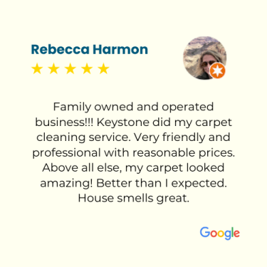 Review rebecca harmon keystone cleaning